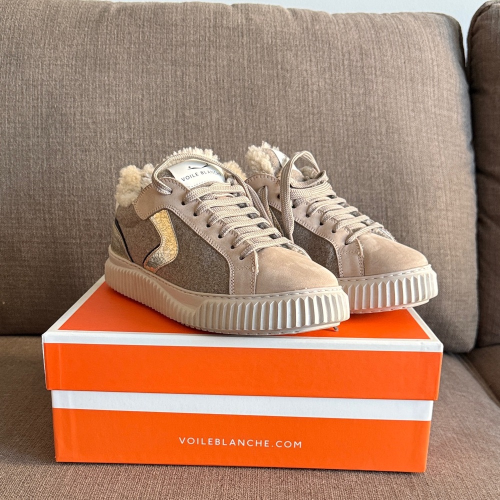 Lipari Geniune Shearling Lined Sneaker (Women)